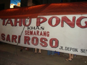Warung Tenda Sari Roso di Jl.Depok, Semarang